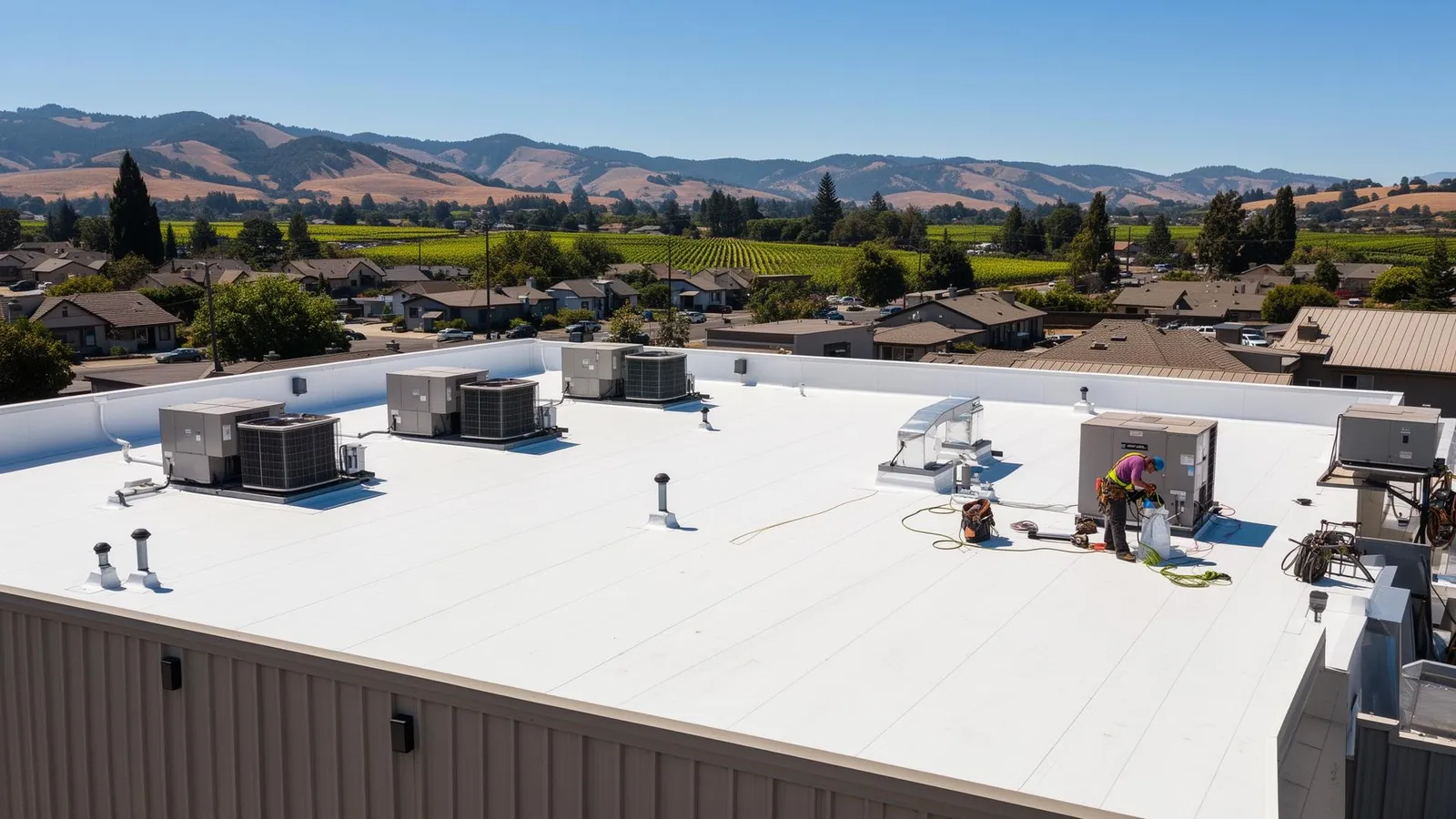 Commercial Roofing services in Sonoma County